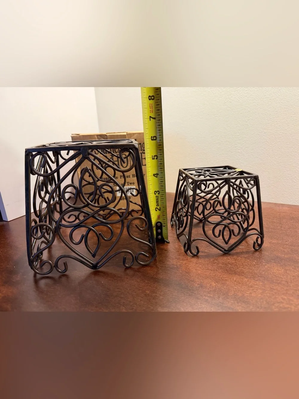 Southern Living at Home, Rosedale Plant Holder, 2pc set, # 40400, NIB Retired